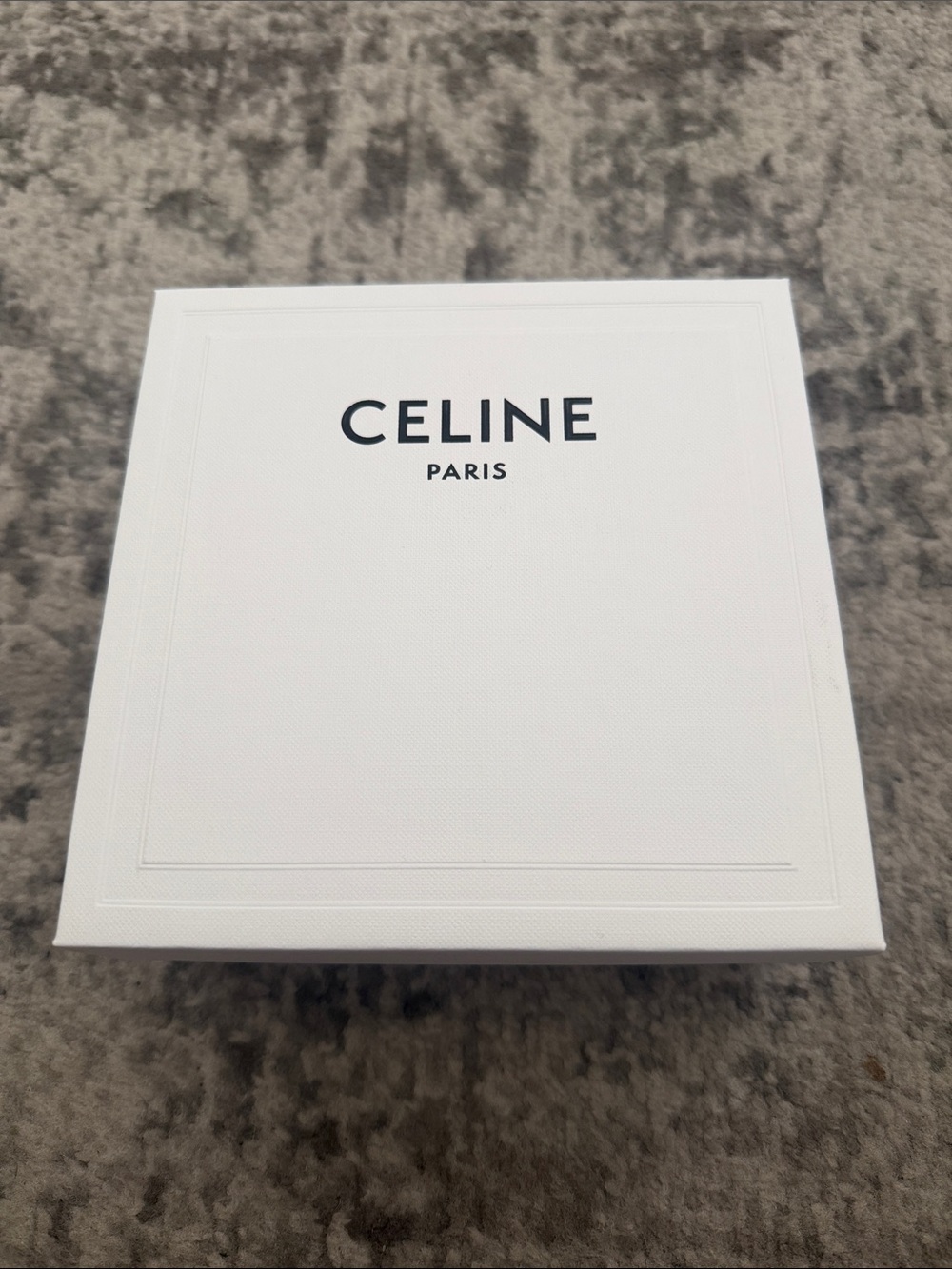 Celine Paris White Gift Box and Small dust bag